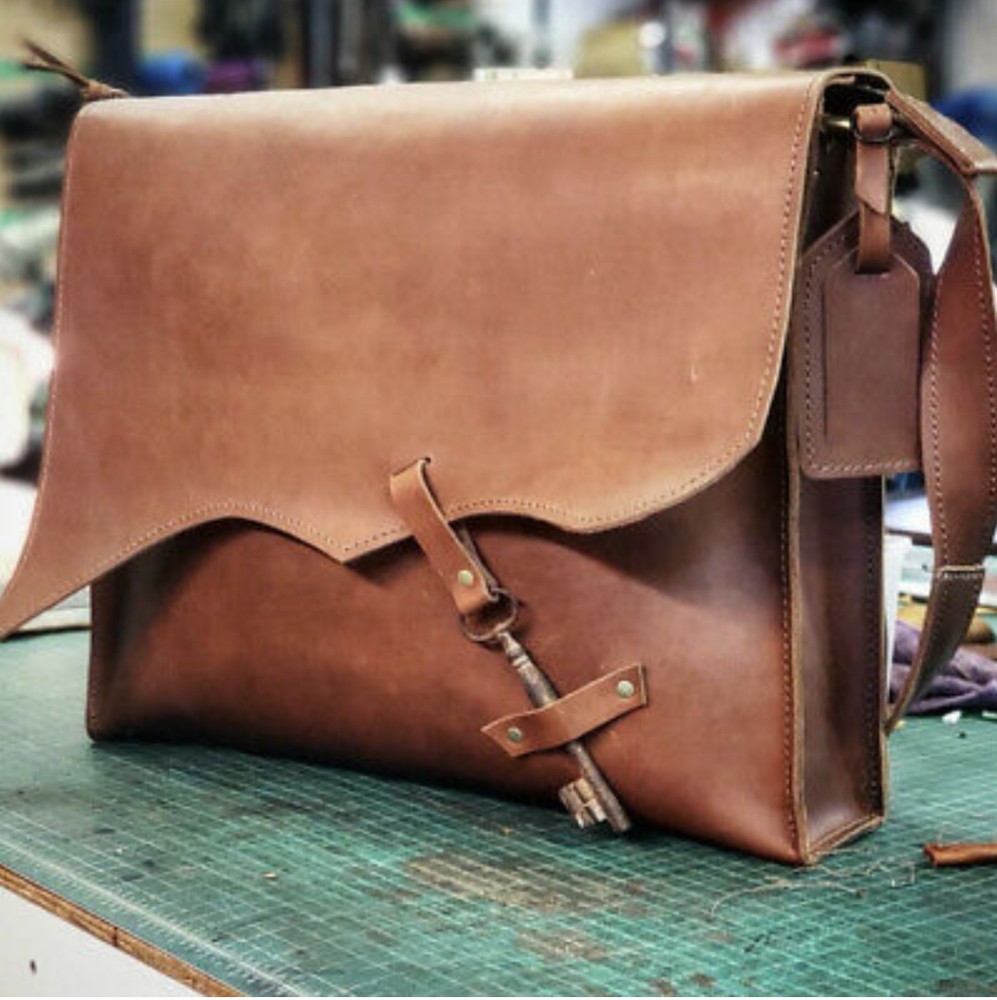 Genuine Leather Portfolio / Laptop / Messenger Bag - Picture 14 of 14